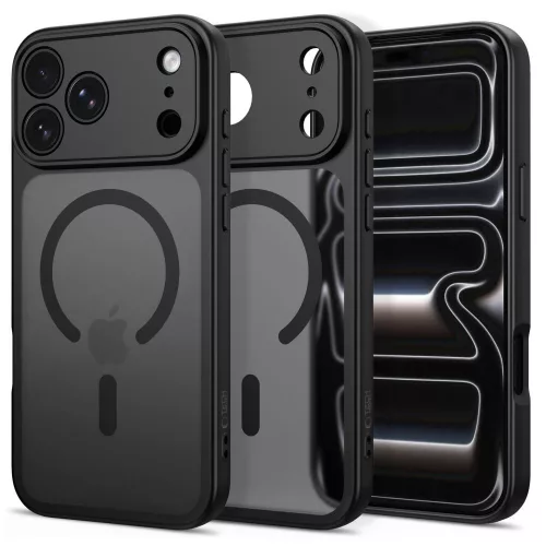 Tech-Protect BasicMag MagSafe iPhone 17 Pro / 18 Pro tok, matt fekete