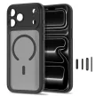 Tech-Protect MagPeak MagSafe CC iPhone 17 Pro / 18 Pro tok, matt fekete