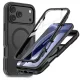 Tech-Protect Defense MagSafe iPhone 17 Pro Max / 18 Pro Max tok, matt fekete