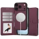 Tech-Protect Wallet MagSafe Mulberry iPhone 17 Pro Max / 18 Pro Max tok, bordó