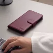 Tech-Protect Wallet MagSafe Mulberry iPhone 17 Pro Max / 18 Pro Max tok, bordó
