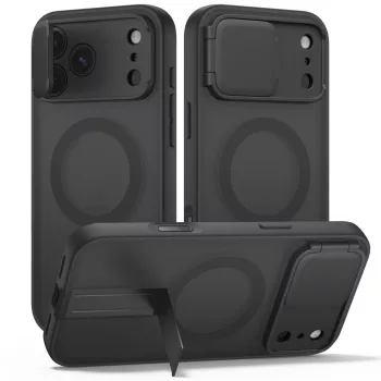  Tech-Protect Kevlar Aura MagSafe iPhone 17 Pro Max / 18 Pro Max tok, matt fekete
