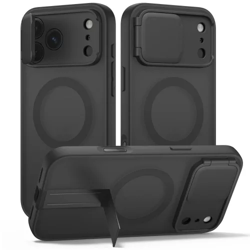 Tech-Protect Kevlar Aura MagSafe iPhone 17 Pro Max / 18 Pro Max tok, matt fekete