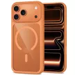 Tech-Protect MagOne MagSafe CC + Glass 2 db Cosmic Orange/Clear iPhone 17 Pro / 18 Pro tok, narancssárga-átlátszó