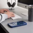 Tech-Protect MagOne MagSafe CC + Glass 2 db iPhone 17 Pro / 18 Pro tok, sötétkék-átlátszó