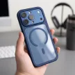 Tech-Protect MagOne MagSafe CC + Glass 2 db iPhone 17 Pro Max / 18 Pro Max tok, sötétkék-átlátszó
