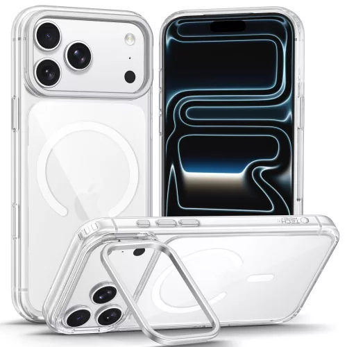 Tech-Protect Magst MagSafe CC iPhone 17 Pro / 18 Pro tok, átlátszó