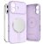 Tech-Protect Silicone MagSafe Case iPhone 17 tok, lila