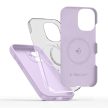 Tech-Protect Silicone MagSafe Case iPhone 17 tok, lila