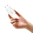 Tech-Protect NCA20 PD 20W QC3.0 USB-A / USB-C hálózati töltő + USB-C / Lightning kábel 100cm, fehér