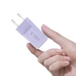 TECH-PROTECT NCM33 2-PORT hálózati töltő PD 33W / QC3.0 BABY, lila