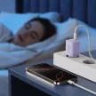 TECH-PROTECT NCM33 2-PORT hálózati töltő PD 33W / QC3.0 BABY, lila