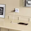 TECH-PROTECT NCM33 2-PORT hálózati töltő PD 33W / QC3.0 BABY, lila