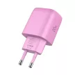 TECH-PROTECT NCA20 2-PORT hálózati töltő PD 20W / QC3.0 BABY , rózsaszín