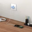 TECH-PROTECT NCA30 2-PORT hálózati töltő PD 30W / QC3.0 BABY , kék