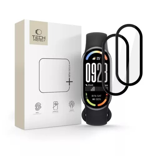 Tech-Protect Glass Flex+ 2-pack hybrid glass Xiaomi Smart Band 10 / 10 NFC hibrid üvegfólia