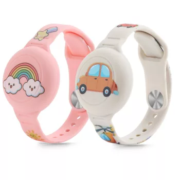   Tech-Protect Smooth 2-pack Case Apple AirTag 1/2 Kids, tok, színes