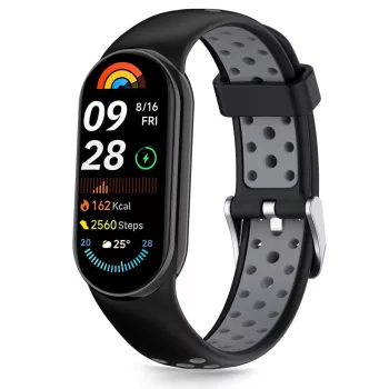   Tech-Protect IconBand Air Strap Xiaomi Smart Band 8 / 9 / 10 / NFC - Black and Gray