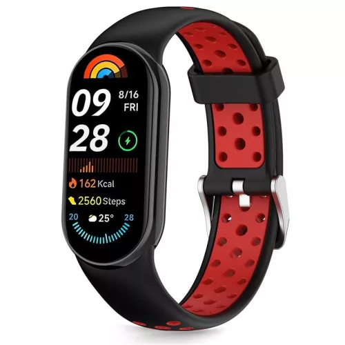 Tech-Protect IconBand Air Strap Xiaomi Smart Band 8 / 9 / 10 / NFC - Black and Red