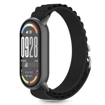   Tech-Protect Nylon Pro Strap Xiaomi Smart Band 8 / 9 / 10 / NFC - Black