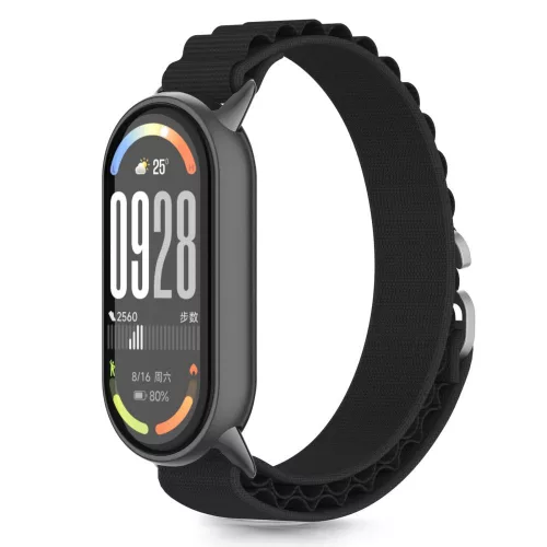 Tech-Protect Nylon Pro Strap Xiaomi Smart Band 8 / 9 / 10 / NFC - Black