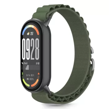   Tech-Protect Nylon Pro Strap Xiaomi Smart Band 8 / 9 / 10 / NFC - Green