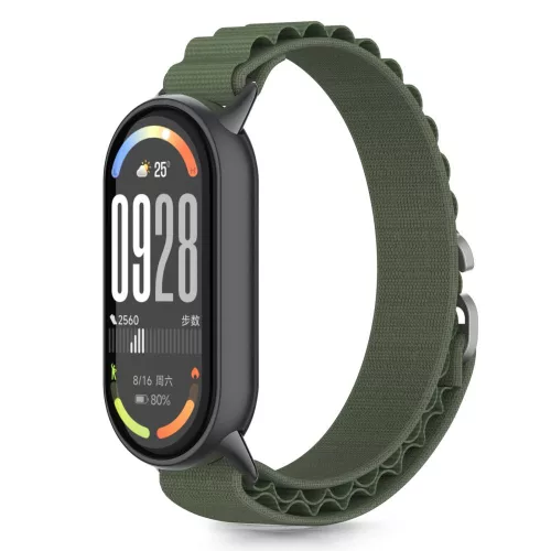 Tech-Protect Nylon Pro Strap Xiaomi Smart Band 8 / 9 / 10 / NFC - Green