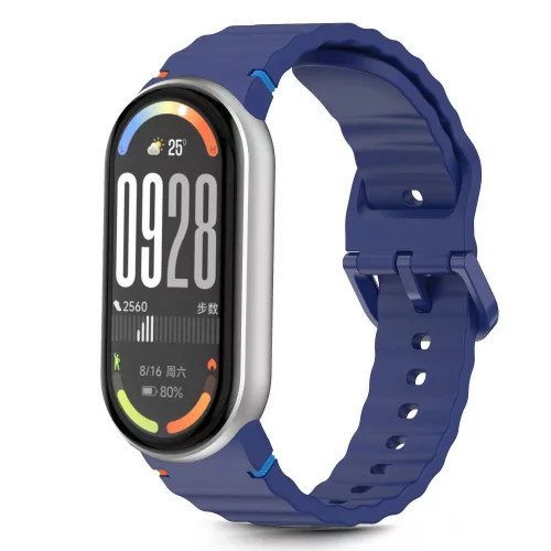 Tech-Protect Silicone Sport Strap Xiaomi Smart Band 8 / 9 / 10 / NFC - Blue