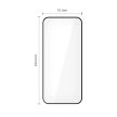 Tech-Protect Glass Fit+ 2-pack edzett üvegfólia Xiaomi Redmi 15 4G / 5G - fekete