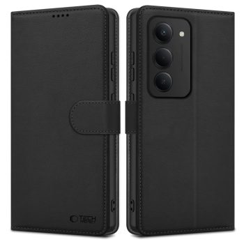 TECH-PROTECT WALLET XIAOMI REDMI 15 4G / 5G tok, fekete