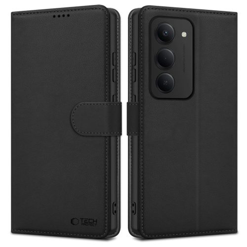 TECH-PROTECT WALLET XIAOMI REDMI 15 4G / 5G tok, fekete