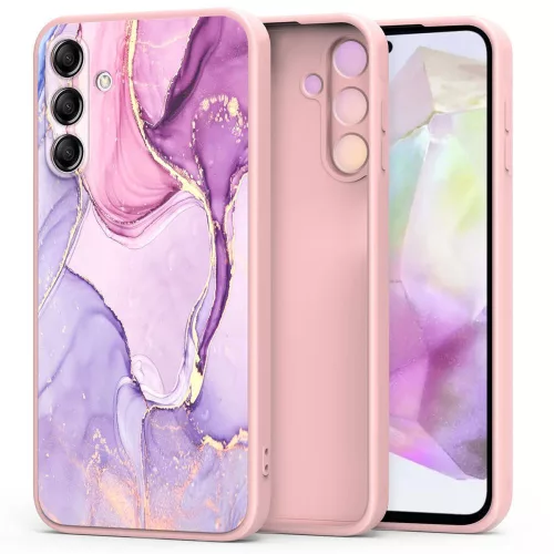TECH-PROTECT ICON GALAXY S25 FE MARBLE tok, színes