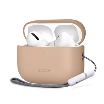 Tech-Protect Silicone Apple AirPods Pro 3, tok, barna