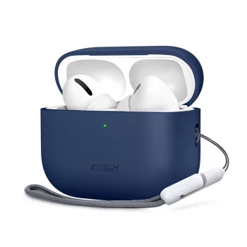 Tech-Protect Silicone Case AirPods Pro 3, tok, sötétkék