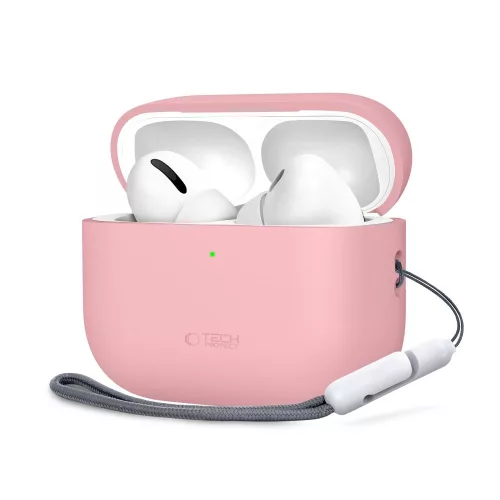 Tech-Protect Silicone Apple AirPods Pro 3, tok, dusty, tok, rózsaszín