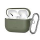 TECH-PROTECT SILICONE HOOK APPLE AIRPODS PRO 3 OLIVE tok, zöld