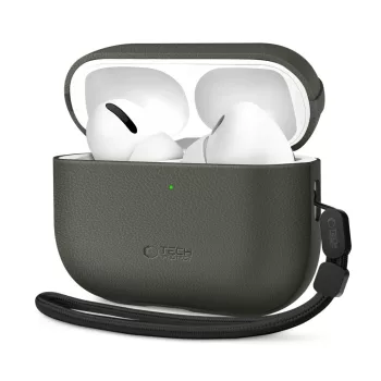   Tech-Protect NaturalFit Apple AirPods Pro 3, tok, olive, tok, zöld