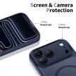 TECH-PROTECT MAGPEAK MAGSAFE CC IPHONE 17 PRO MATTE tok, sötétkék