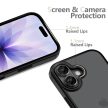 Tech-Protect MagMat iPhone 17 Case - tok, matt fekete