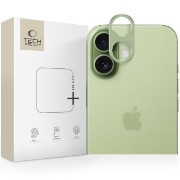   Tech-Protect Camalloy Fit+ Camera Glass iPhone 17 kameravédő, zöld