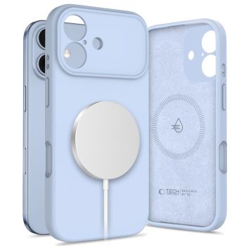 TECH-PROTECT SILICONE MAGSAFE IPHONE 17 tok, kék