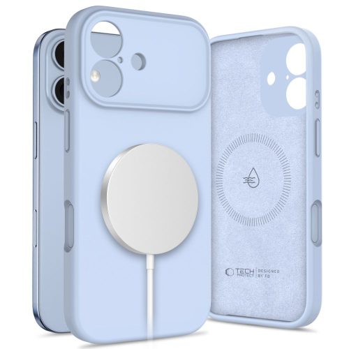 TECH-PROTECT SILICONE MAGSAFE IPHONE 17 tok, kék