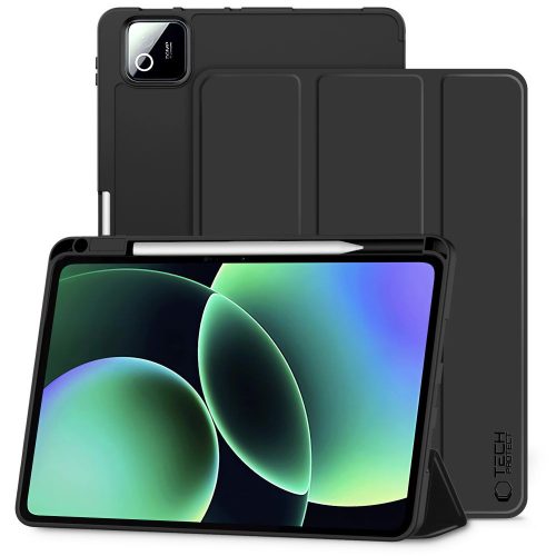 Tech-Protect SmartCase Pen Case Xiaomi Pad 7 / 7 Pro / 8 / 8 Pro 11.2 tok, fekete
