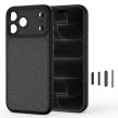 Tech-Protect MagCam MagSafe Carbon iPhone 17 Pro Max / 18 Pro Max tok, fekete