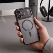Tech-Protect MagCam MagSafe iPhone 17 Pro / 18 Pro tok, matt fekete-piros