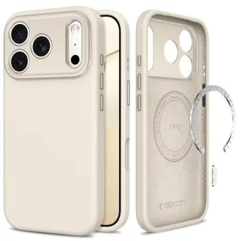   Tech-Protect Uniq MagSafe CC iPhone 17 Pro / 18 Pro tok, titánium