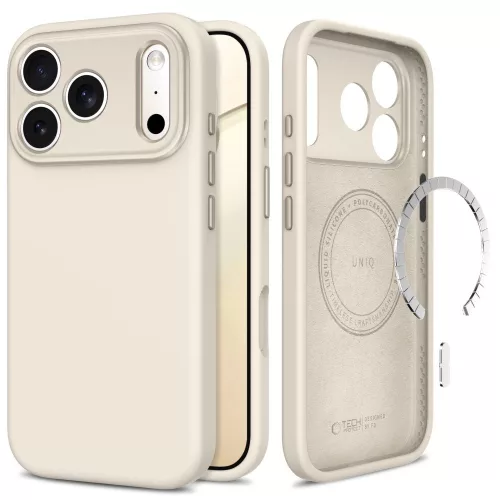 Tech-Protect Uniq MagSafe CC iPhone 17 Pro Max / 18 Pro Max tok, titánium