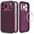 Tech-Protect Uniq MagSafe CC Dark Cherry iPhone 17 Pro / 18 Pro tok, bordó
