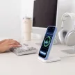 Tech-Protect MagOne MagSafe CC + Glass 2 db iPhone 17 Pro / 18 Pro tok, világoskék-átlátszó
