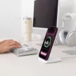 Tech-Protect MagOne MagSafe CC + Glass 2 db Dark Cherry/Clear iPhone 17 Pro / 18 Pro tok, bordó-átlátszó